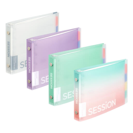 Kokuyo Campus Slim A4 Binder Notebook, Holds Up to 65 Sheets, Transparent,  L-P173T