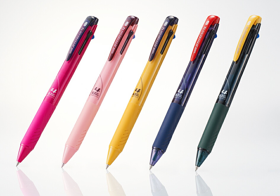 楽天市場 限定色 ジェットストリーム４色ボールペン０ ７mmuni Jetstream４ 0 7 Sxe Sxe4 500 07 べるえぽ