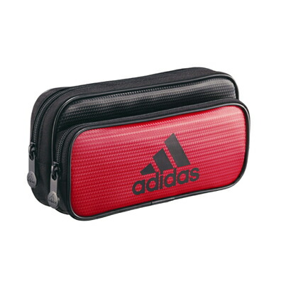 楽天市場 アディダス Adidas 筆入れ ペンケース Pt1500ai05赤黒 レッド ブラック ダブルポケット ソフトペンケース 三菱鉛筆 筆箱 Pt 1500 Ai05 R24 文具 文房具 新学期 べるえぽ