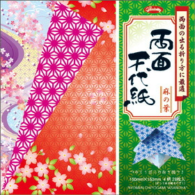 プリント千代紙 両面千代紙 150mm 150mm 3mm 麻の葉 4柄 折り紙 23 33 15cm 15cm 28枚入 各7枚 折ってある紙をのぞく プリント千代紙 両面千代紙 150mm 150mm 3mm 麻の葉 4柄 折り紙 23 33 15cm 15cm 28枚入 各7枚 折ってある紙をのぞく