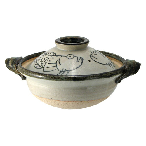 楽天市場】土楽窯の土鍋 ねぎぼうず鍋（無地）8寸 : ベルセーブ