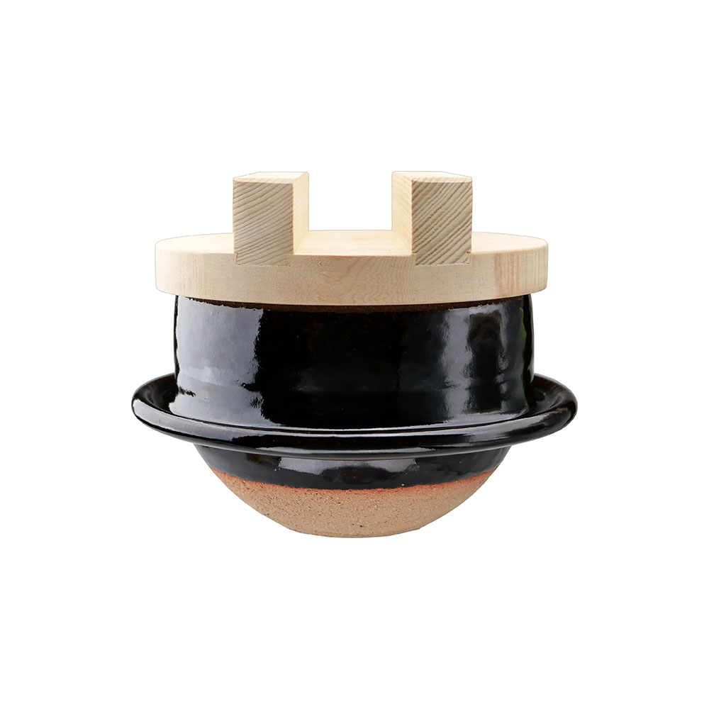 楽天市場】土楽窯 織部釜8寸 : ベルセーブ