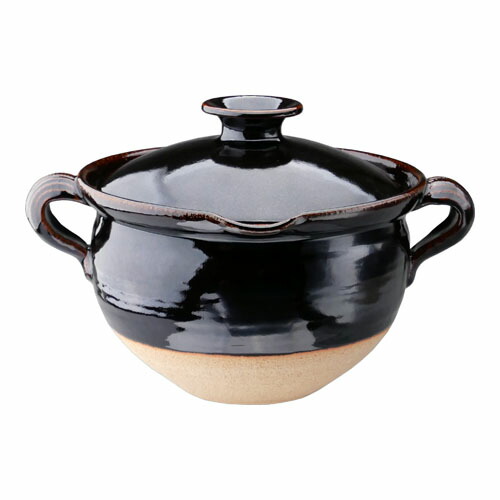 【未使用】土楽 ごはん鍋 大 ごはん鍋（6寸・7寸）｜土鍋｜土楽窯 - graf