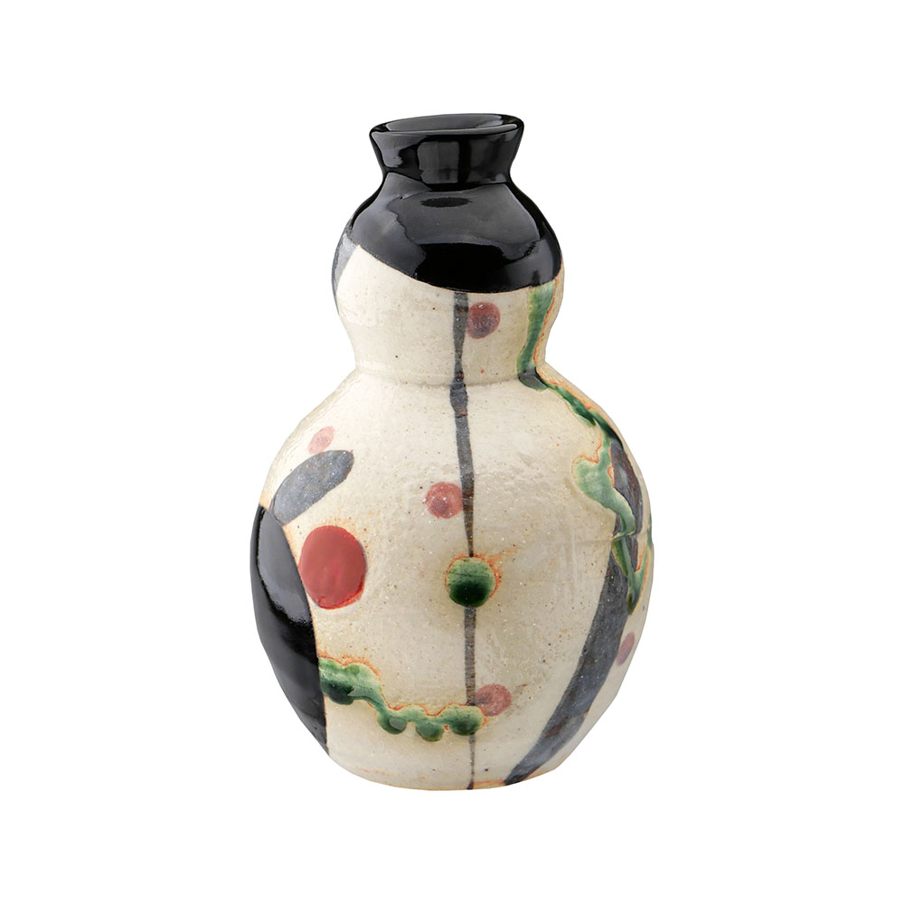 ジャンク品 備前焼 瓢徳利 詳細不明 備前胡麻徳利 Bizen sake vessel | 備前焼 金重潤平