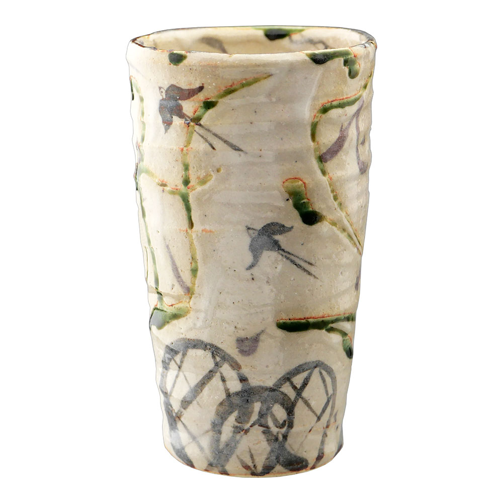 ケ*ム様 S203　　美濃焼　志野ぐい呑み　【玉置保夫】　共箱 楽天市場】美濃焼 玉山窯 黒織部 梅 ぐい呑み : ベルセーブ