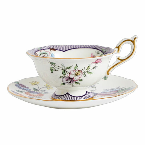 ウェッジウッド　ワイルドストロベリー皿5枚セット約22.5cm ウェッジウッド (WEDGWOOD) ワイルドストロベリー オーバル