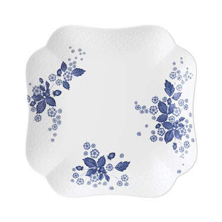 楽天市場】ウェッジウッド タフェッタ フラワー スクエアプレート 27cm