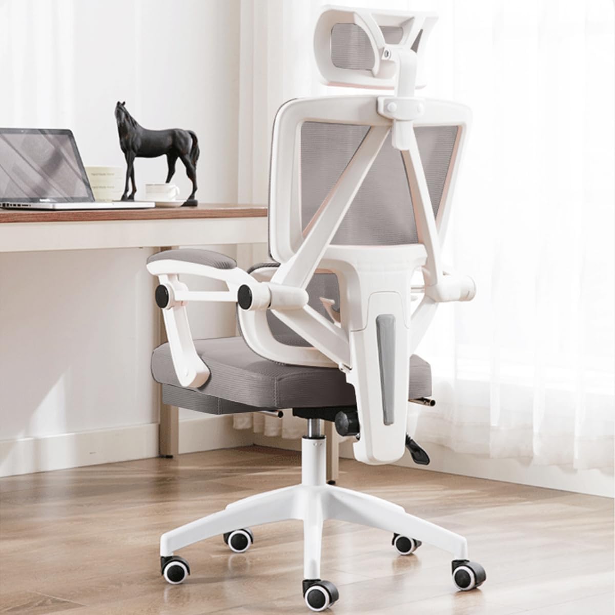【楽天市場】事務椅子 社長椅子 リクライニング 360度回転 オフィス 