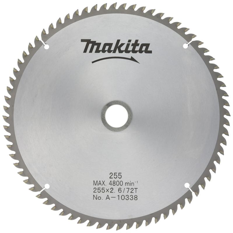 マキタ(Makita) チップソー 一般木工用 外径255mm 刃数72T (マルノコ盤・パネルソー用) A-10338