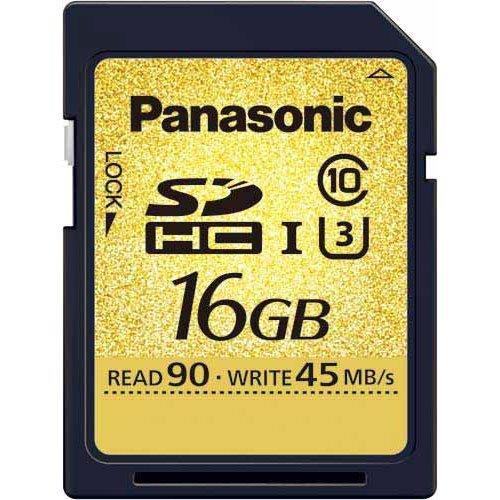 パナソニック 16GB SDHC記憶装置歌留多 RP-SDUC16GJK