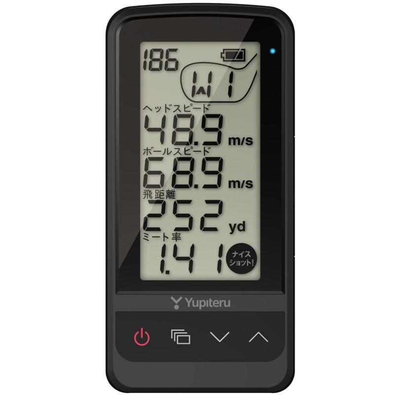ユピテル(YUPITERU) スイング練習機 両利き Yupiteru GOLF GST-7 BLE ユニセックス 使用可能時間:満充電時約10時間 本体サイズ:124mm(D)×60mm(W)×18mm(H) ブラック