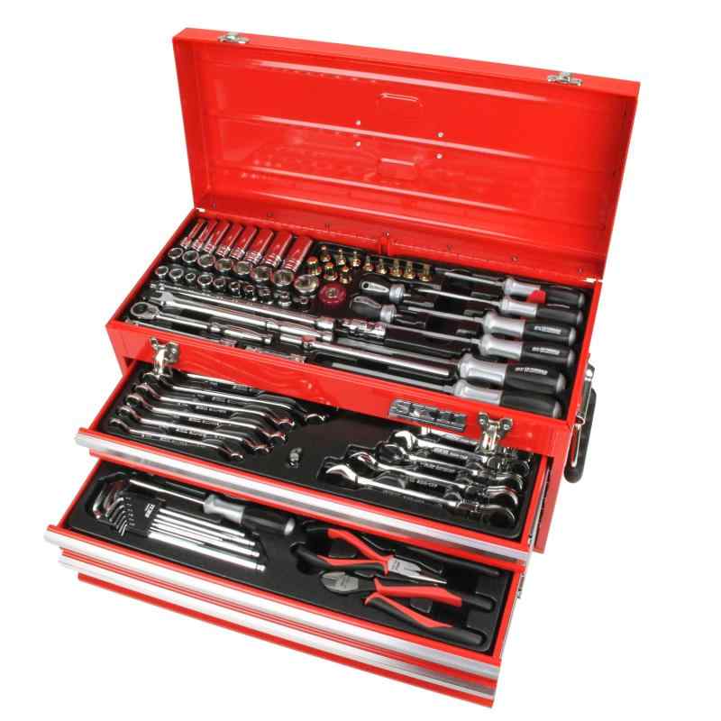 SK11(エスケー11) 整備工具セット 133点組 レッド 各種メンテナンス対応 SST-16133RE
