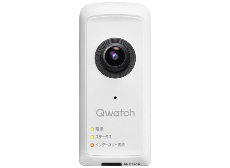 IODATA ネットワークカメラ 日本メーカー (魚眼レンズ/広角180度/パノラマ/スマホ/ペット/子供/見守り/録画//) Qwatch TS-WRFE