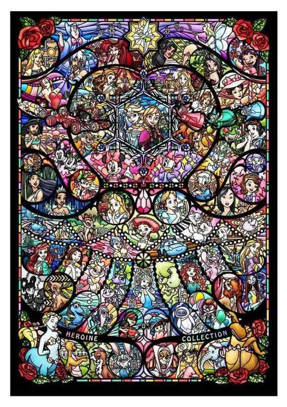 楽天市場】ステンドアートぎゅっとサイズ500ピースジグソーパズル