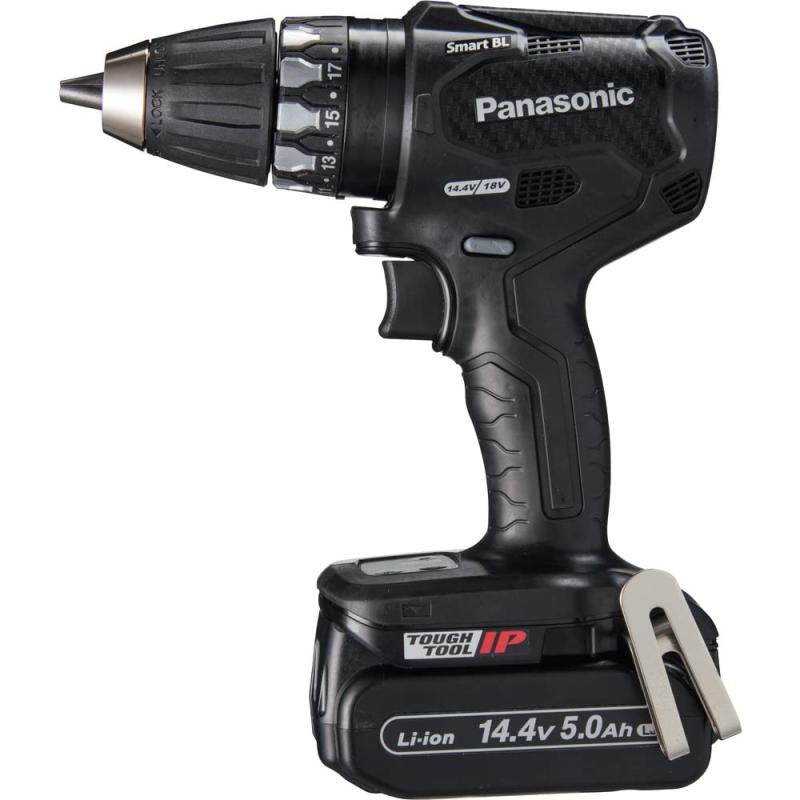 Ｐａｎａｓｏｎｉｃ  デュアル １４．４Ｖ５．０Ａｈ 充電式ドリルドライバー 黒 EZ74A3LJ2F-B