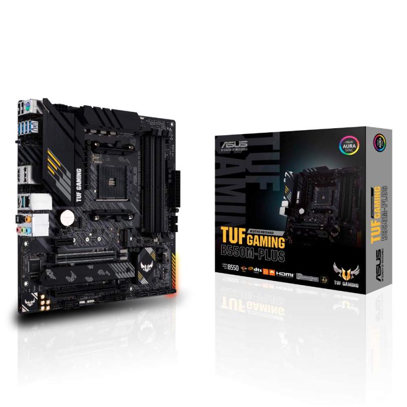 ASUS TUF GAMING B550M-PLUS AMD Ryzen 5000つづき物 AM4 相応う B550 積み上げる mATX お母さんゲーム盤/品
