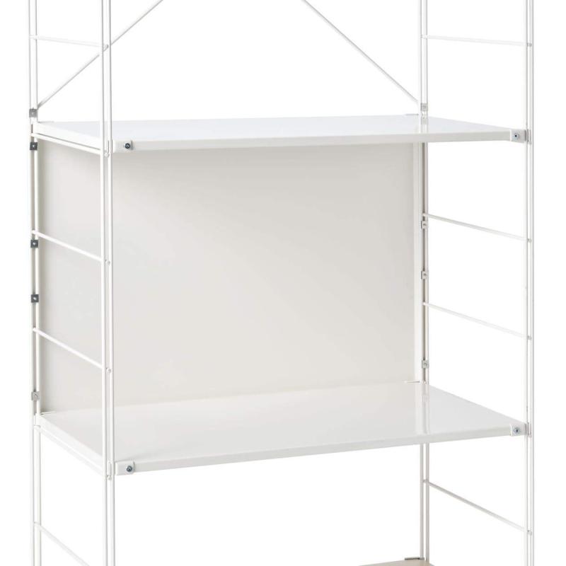 楽天市場】無印良品 スチールユニットシェルフバックパネル・大