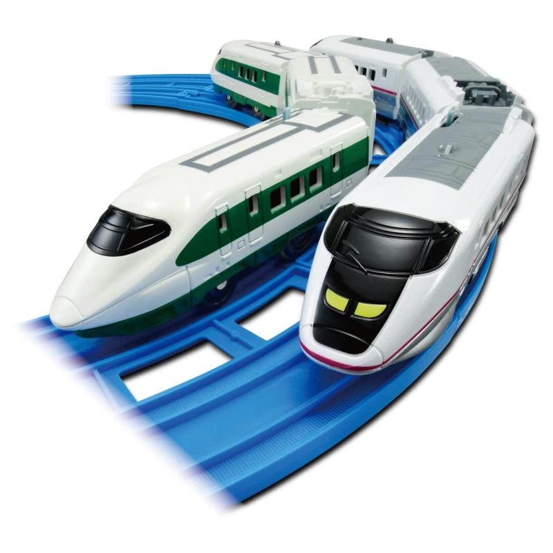 タカラトミー プラレール 200系カラー新幹線 (E2系) ＆ E3系新幹線 こまち ダブルセット 電車 おもちゃ 3歳以上 11,020円