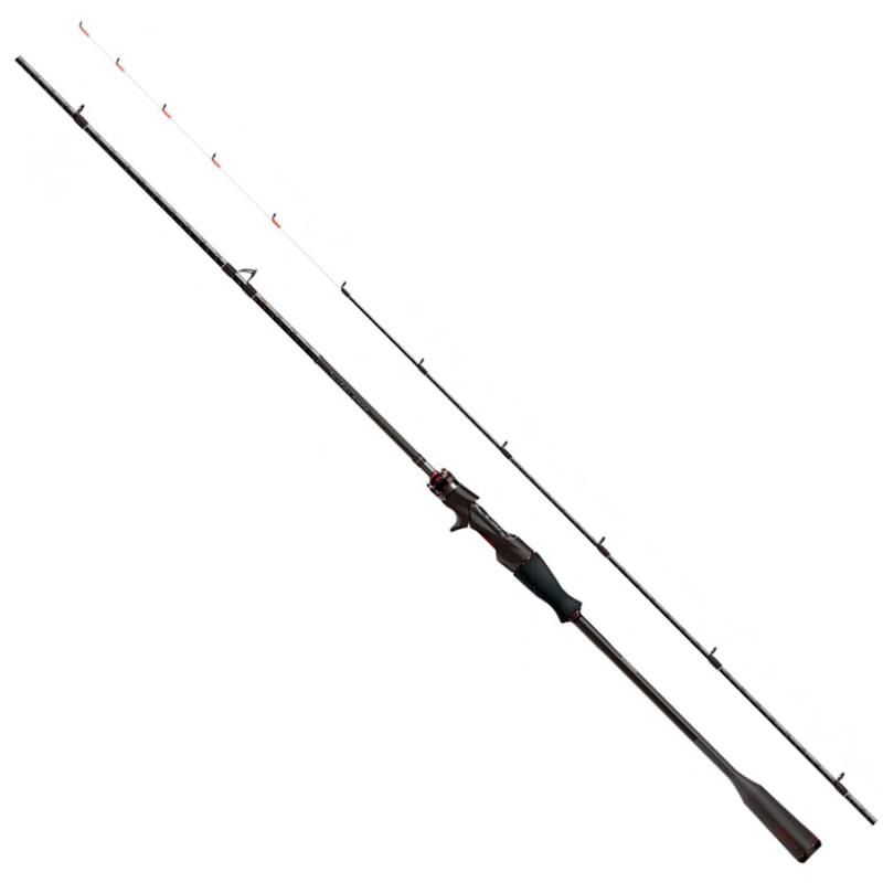 シマノ(SHIMANO) エギングロッド 21 セフィア エクスチューン メタルスッテ B66ML-S/F ベイトモデル (トルザイトリングガイド)