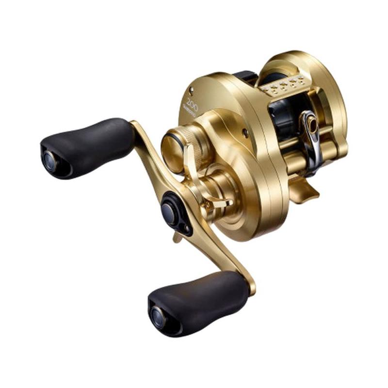 シマノ(SHIMANO) ベイトリール 21 カルカッタコンクエスト 200HG (右手持ち部分)