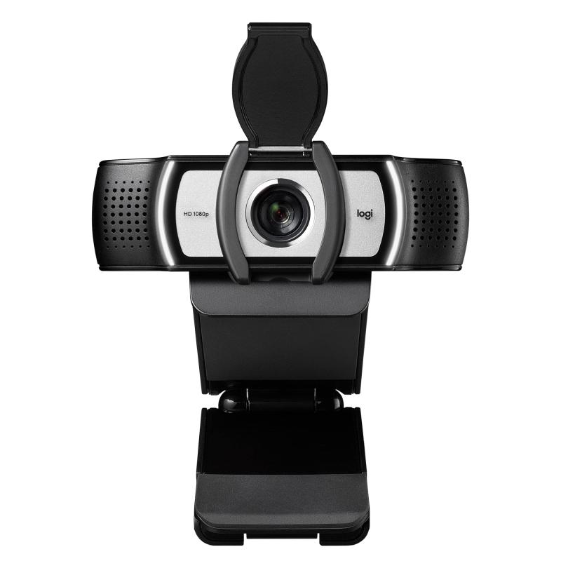 Logicool(ロジクール) Webカメラ C930s フルHD 1080P 60fps プライバシー シャッター ノイズキャンセリング マイク オートフォーカス 90度 広い視野角 ビジネス向け ブラック ウェブカメラ ウェブカム