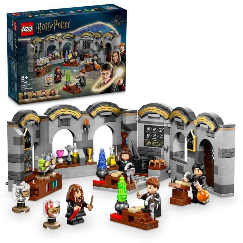 レゴ(LEGO) ハリー・ポッター ホグワーツ城:巫女寄せ薬学 手あそび 手あそび 生まれ落ちる日 差し上げ物 立ちはだかる お坊っちゃん お嬢さん ちびっ子 8歳 9歳 10歳 小学生 ハリーポッター グッズ 76431
