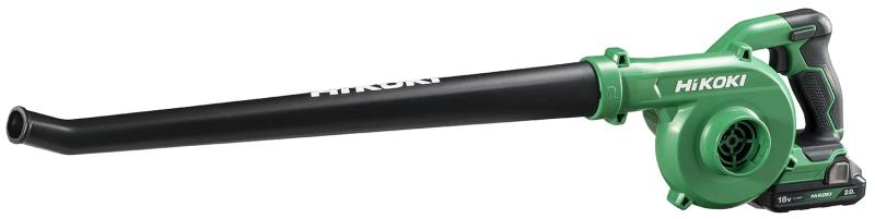 HiKOKI(ハイコーキ) 14.4V 18V 兼用 ブロワー RB18DC 大風量 低振動 風量3段切替+無段変速スイッチ ガーデンノズル・バッテリー1個・充電器付き 充電式 ブロアー 洗車 RB18DC(BCL) 14,118円