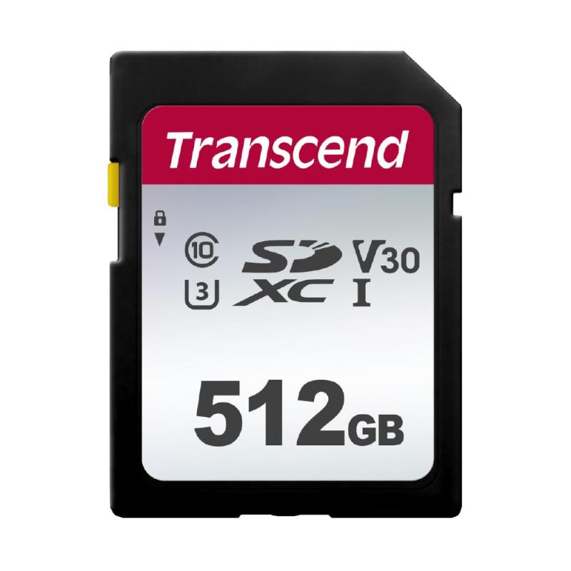 トランセンドジャパン トランセンド SDカード 512GB UHS-I U3 V30 Class10 (最大転送速度100MB/s)【データ復旧ソフト無償提供】TS512GSDC300S-E 15,336円
