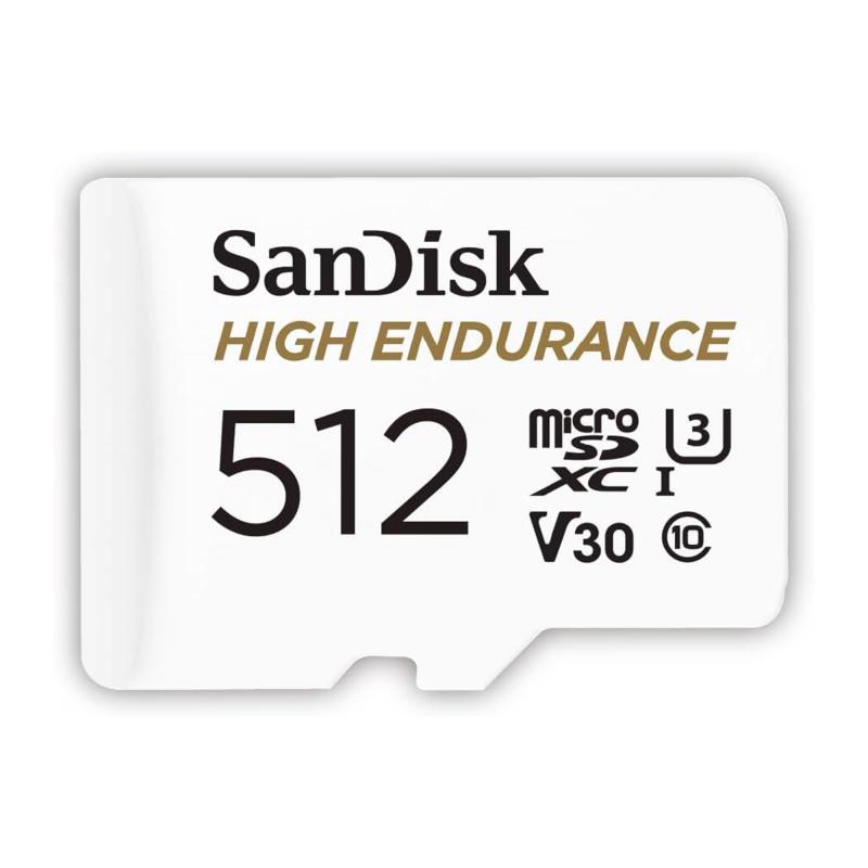 SanDisk メーカー ドライブレコーダー対応 microSDカード 512GB UHS-I Class10 U3 V30対応 SDSQQNR-512G-GH3IA 新パッケージ 14,616円