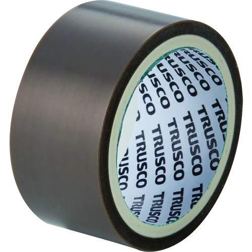 トラスコ中山(TRUSCO) フッ素樹脂粘着テープ TFJ08195MGY グレー 5m 厚み0.08mm 幅10mm x 100巻 x 【ケース販売】