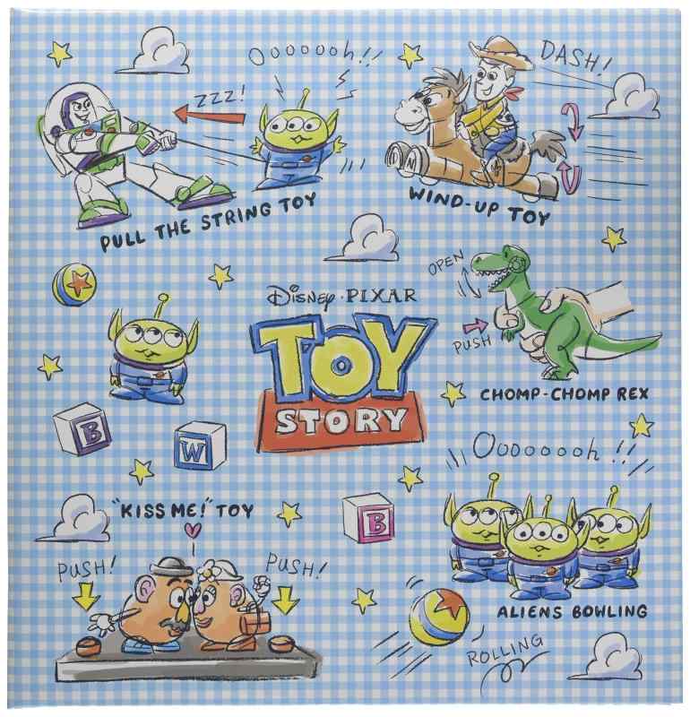 ナカバヤシ ディズニーキャラクター Lサイズ フヤスアルバム ビス式 白台紙10枚 A-LF-1002 トイ・ストーリー画像