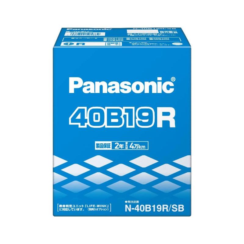 パナソニック(Panasonic) 国産車バッテリー SBシリーズ N-40B19R/SB 標準車用 Battery