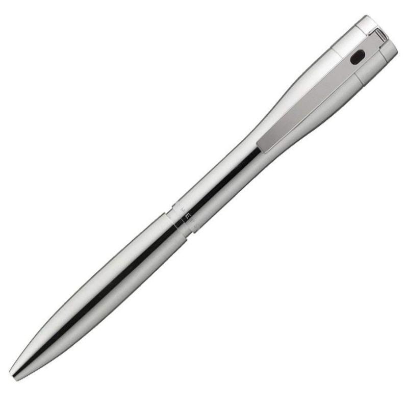 シヤチハタ ネームペン キャップレス エクセレント シャインシルバー 本体のみ TKS-UXD1
