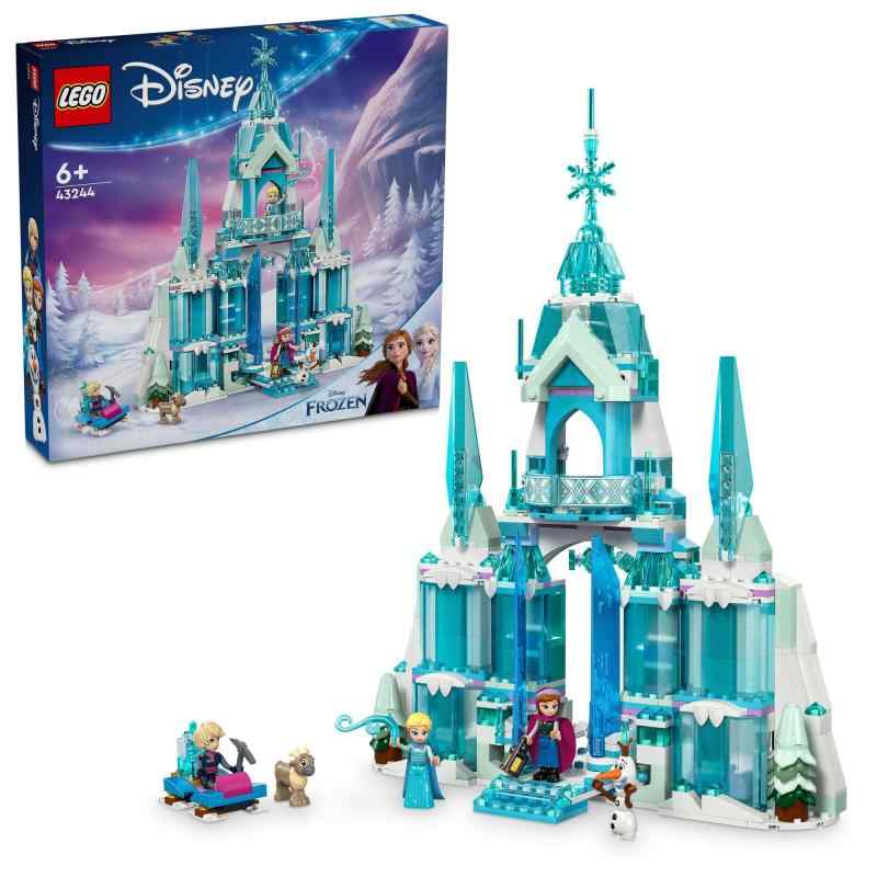 レゴ(LEGO) ウォルトディズニーお姫様 エルサの内燃機関九重の天 手あそび 手あそび 生まれ落ちる日 差し上げ物 立ちはだかる 母の日 知育 御嬢さん お坊っちゃん 小わっぱ 6歳 7歳 8歳 9歳 アナと雪の統治女王 ウォルトディズニー グッズ 43244