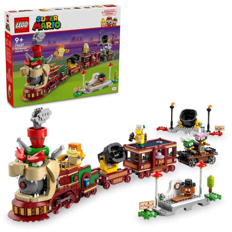 レゴ(LEGO) 百貨店マリオ クッパ 急行列車 手あそび 手あそび 生まれ落ちる日 差し上げ物 立ちはだかる お坊っちゃん お嬢さん ちびっ子 9歳 10歳 11歳 小学生 マリオ グッズ 力くらべ 71437