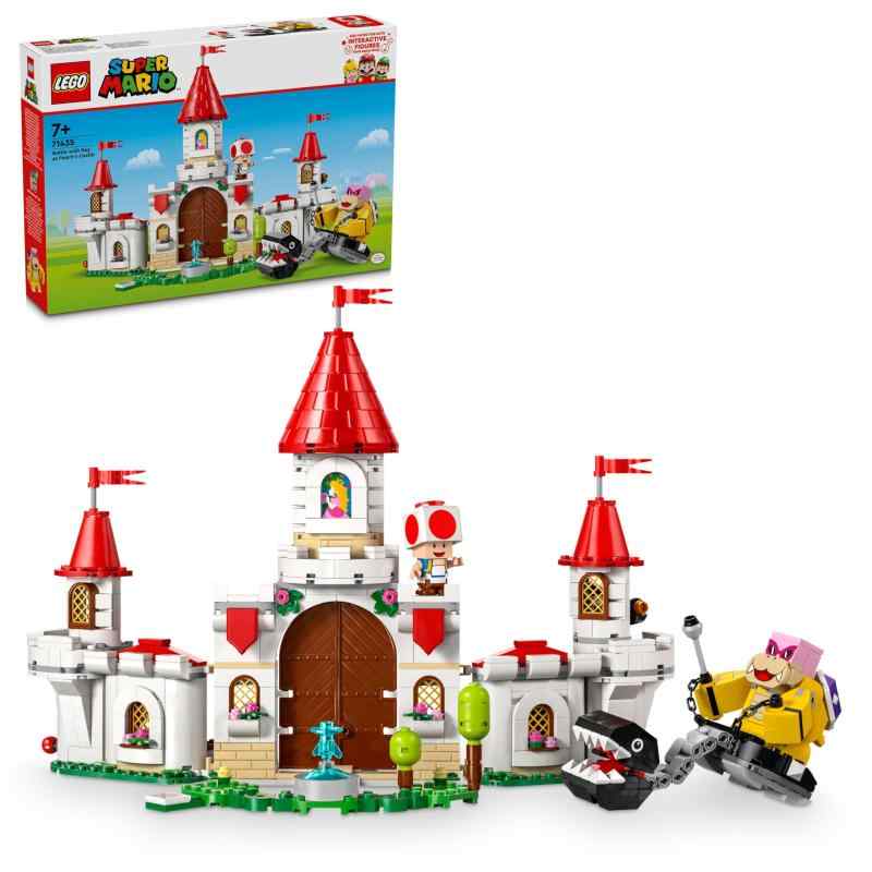 レゴ(LEGO) スーパーマリオ ロイ と 対決! ピーチ城 おもちゃ 玩具 誕生日 プレゼント ブロック 女の子 男の子 子供 7歳 8歳 9歳 小学生 マリオ グッズ ゲーム 71435