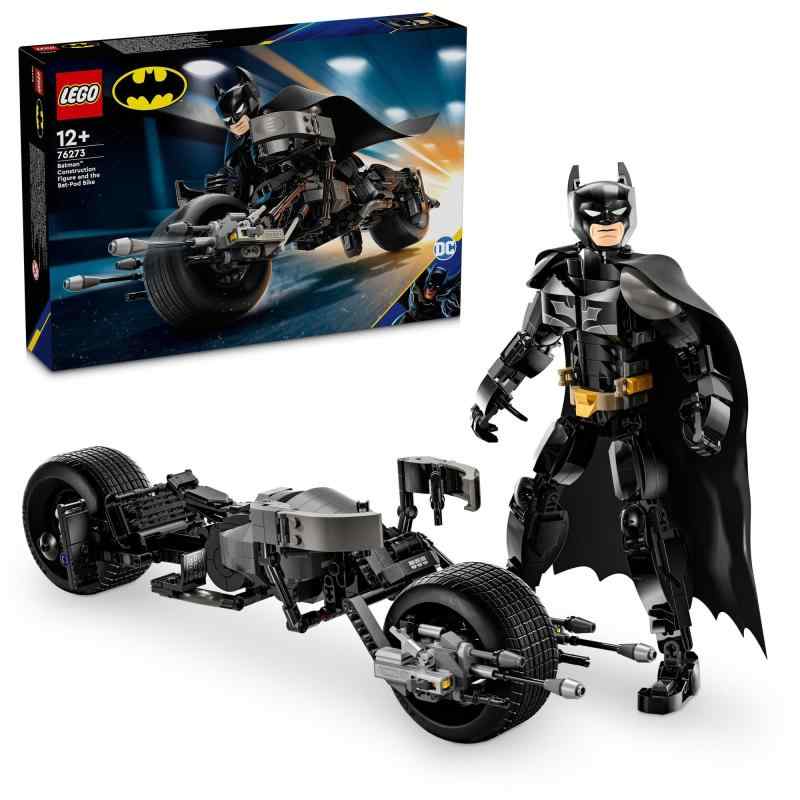 レゴ(LEGO) スーパー・ヒーローズ バットマン フィギュア\u0026amp; バットポッドバイク おもちゃ 玩具 誕生日 プレゼント ブロック 男の子 女の子 子供 12歳 13歳 14歳 小学生 フィギュア グッズ 76273