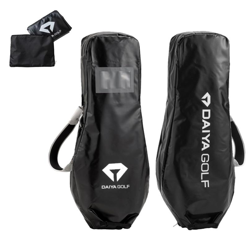 ダイヤゴルフ(DAIYA GOLF) ダイヤトラベルカバー ブラック 8.5型から10型まで対応 耐久性 タフ 頑丈 ゴルフバッグカバー クラブ保護カバー トラベルケース キャディバッグ 折りたたみ コンパク 13,000円