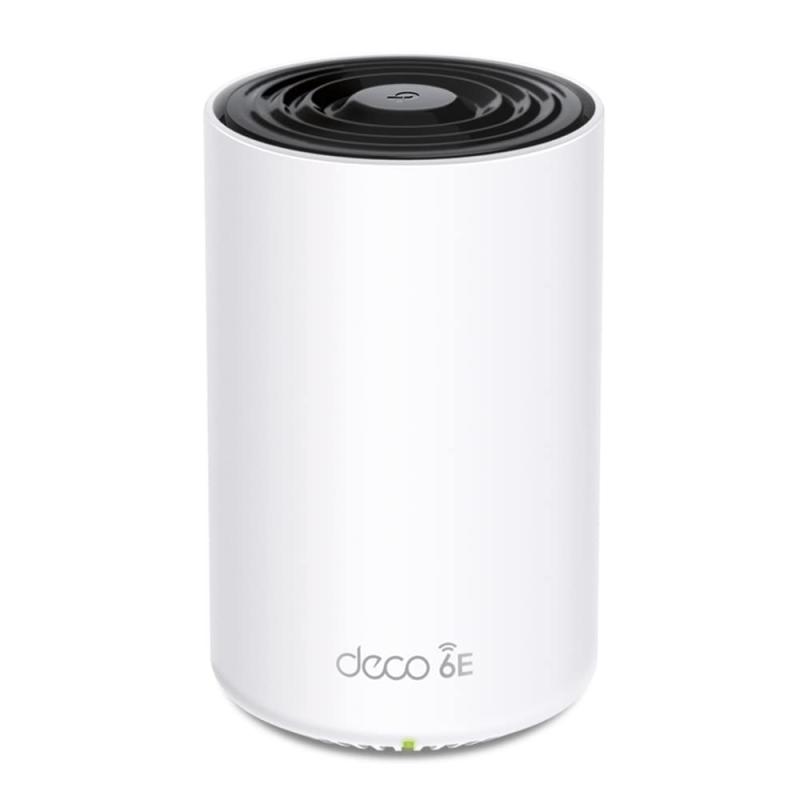 TP-Link WiFi 6E ルーター tri band メッシュWi-Fiシステム 中継 スマートテレビ 対応 無線LAN 2.5Gbps スマートホーム AXE5400 (2402 + 2402 + 574Mbps) Deco XE75 Pro