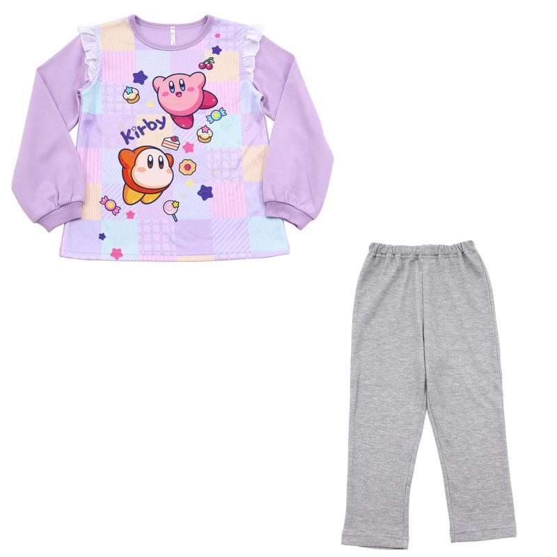 星のカービィ playful kirby パーカー 白 GU公式 | KIDS(男女兼用