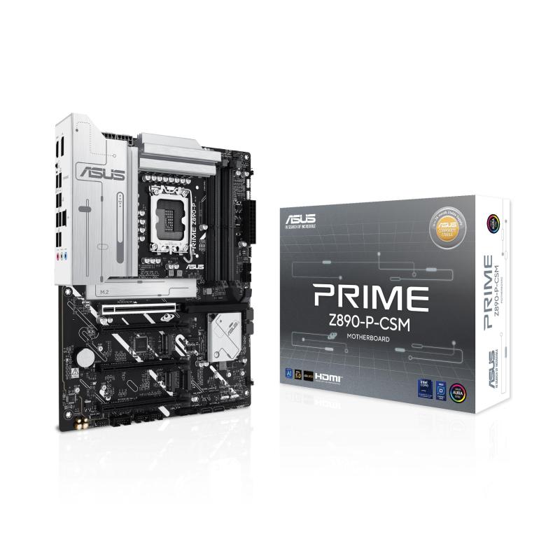 ASUS PRIME Z890-P-CSM intel Core Ultra Processors (series 2) 対応 LGA 1851 Z890 搭載 DDR5 ATX マザーボード/品