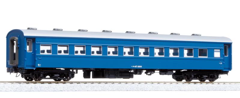 KATO HOゲージ オハ47 ブルー 改装形 1-553 鉄道模型 客車