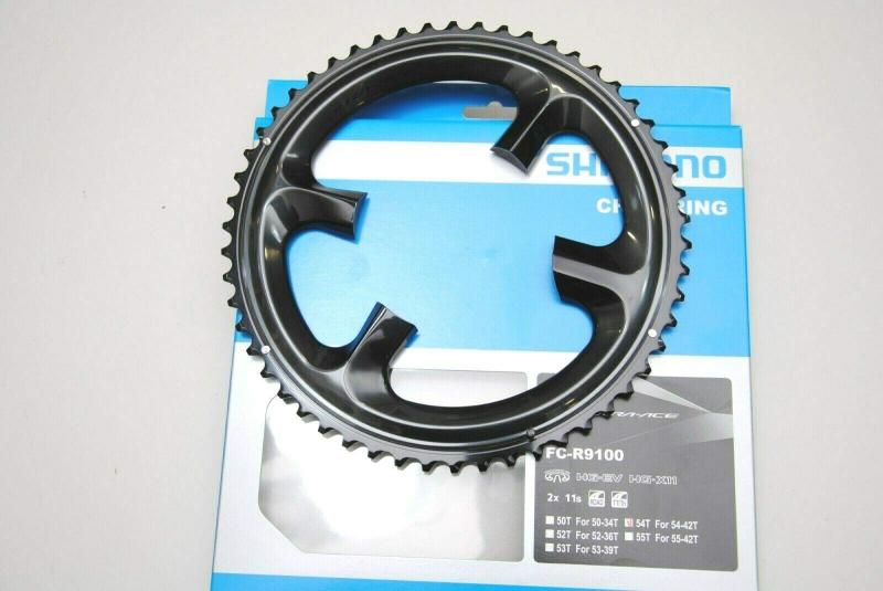 シマノ(SHIMANO) リペアパーツ 引掛け歯付チェーンリング 54T-MX (54-42T用) FC-R9100 Y1VP98040