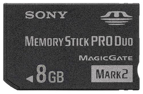 ソニー 著作権保護機能搭載IC記録メディア“メモリースティック PRO デュオ\u0026quot; 8GB MS-MT8G 2T