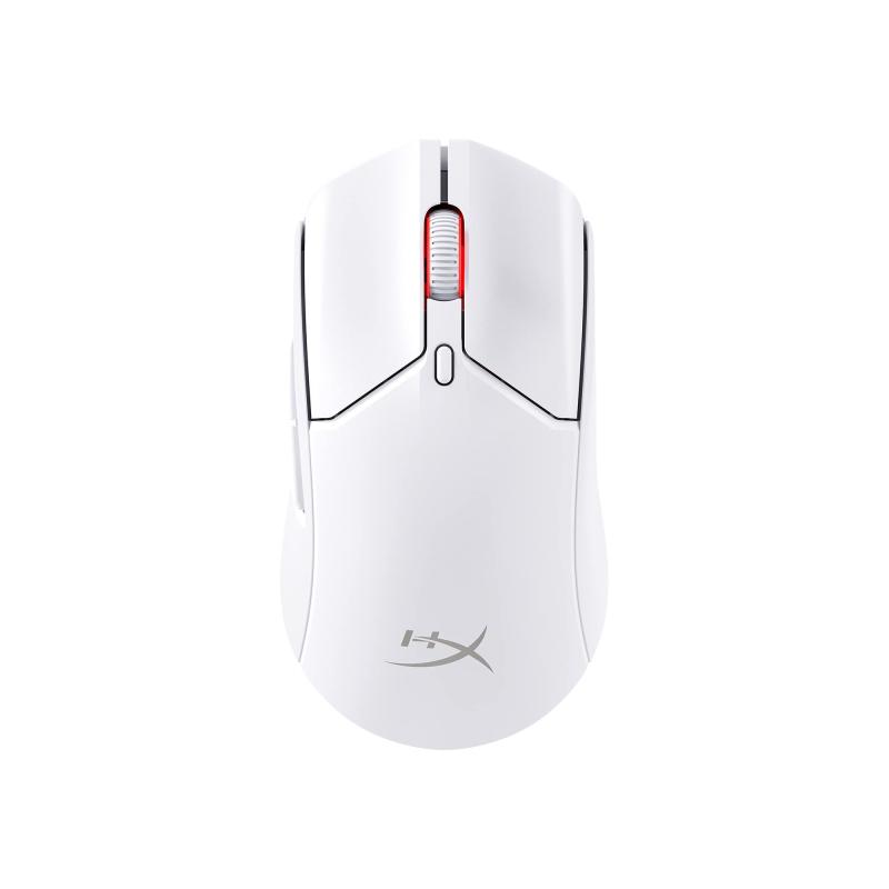 ハイパーエックス(HyperX) HyperX Pulsefire Haste 2ワイヤレスゲーミングマウス ゲーマー向け 超軽量61グラム 高精度 ホワイト 6N0A9AA