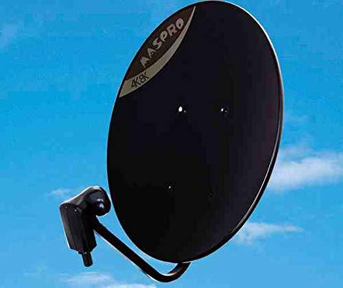 マスプロ電工【4K・8K言いひろめる(3224MHz)相応う BS・110°CS空中線】BC45RL(BK・黒いこと/黒いこと)