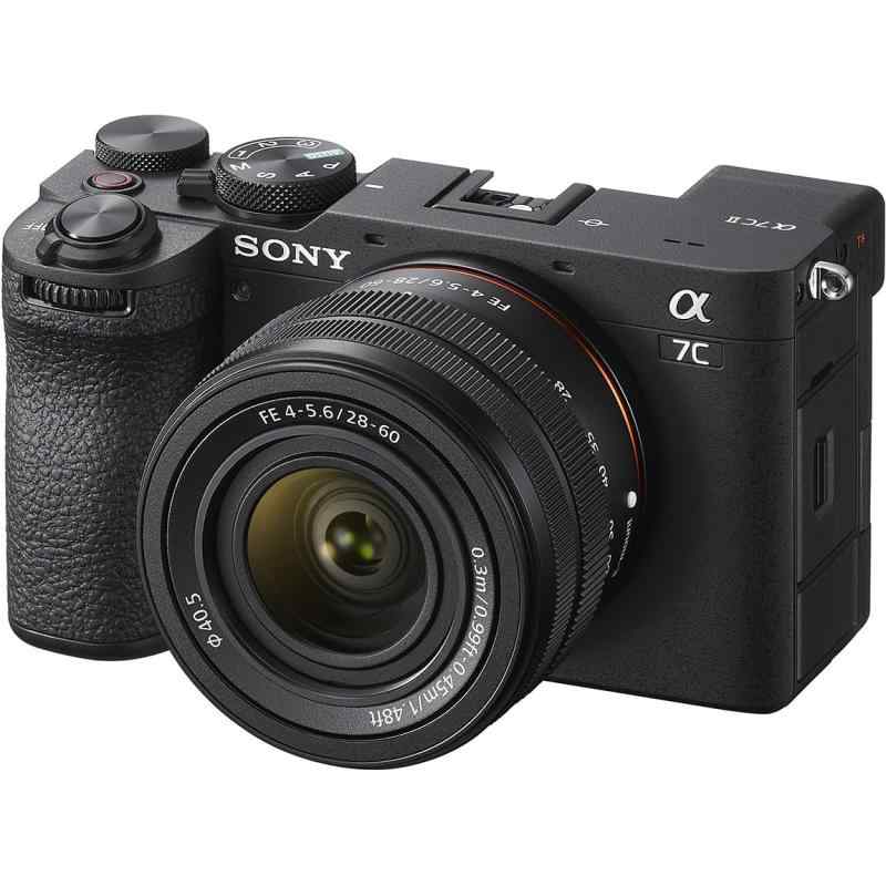 SONY(ソニー) フルサイズ 鏡鑑受け答え一眼写真機 α7CII 望遠レンズ一揃いの道具(同梱水晶体:SEL2860) 黒いこと ILCE-7コマーシャル2L B