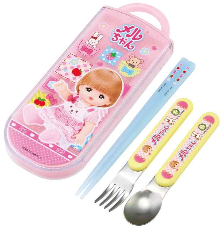 楽天市場】 メルちゃん スライド式トリオセット スプーン フォーク お