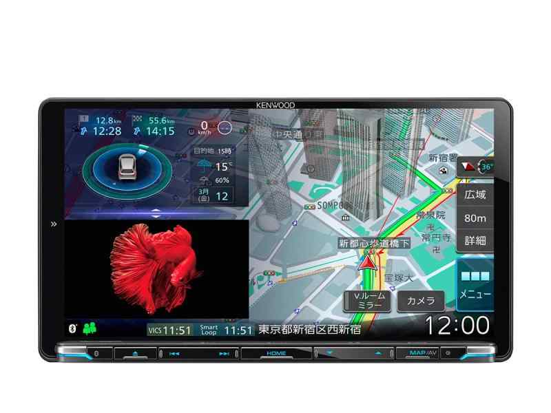 楽天市場】カーナビ ケンウッド 彩速ナビ MDV-S809L 8V型 インダッシュ