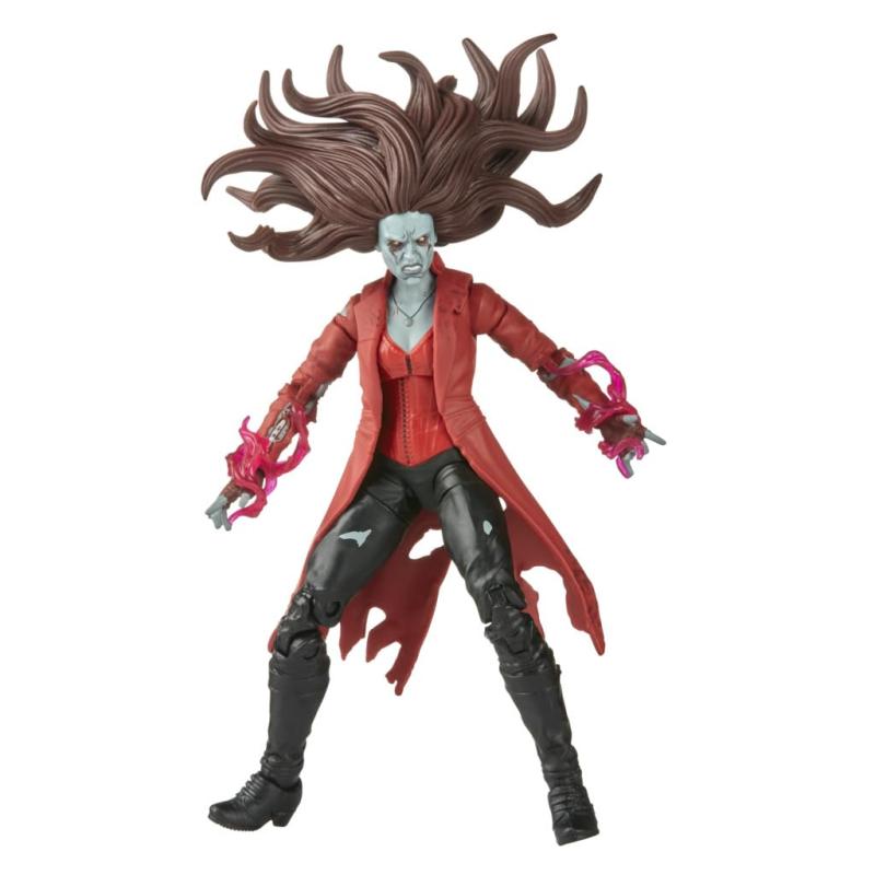 ハズブロ(HASBRO) MARVEL マーベル レジェンド・シリーズ MCU ディズニープラス ホワット・イフ…? ゾンビ スカーレット・ウィッチ アクションフィギュア 6インチ(15 cm)サイズ アクセサリー2個と画像